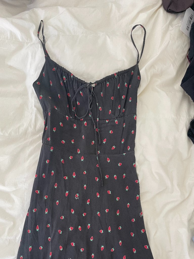 Realisation Strawberry Mini Dress Size Small